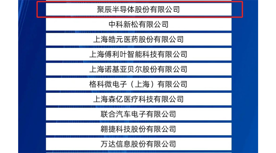 j9九游会股份入选2024上海硬核科技企业TOP100榜单